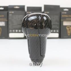 100% Full Real Carbon Fiber AT Gear Shift Knob For Nissan X-Trail 2008-2013