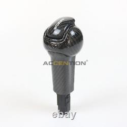 100% Real Black Carbon Fiber Gear Shift Knob For Ford Mustang 2015-2022