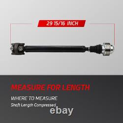 29 15/16 Front Prop Drive Shaft for 1996 1997 Jeep Grand Cherokee 4WD 5.2L V8