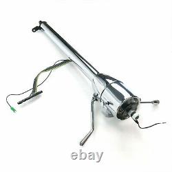 33 Chrome Steering Column Automatic with Gear Indicator Window and Shifter