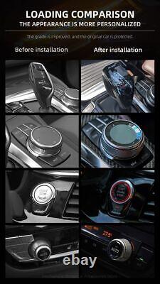 3PCS Crystal Gear Shift Knob Covers For BMW F40 F44 G20 G22 G15 X5 G05 G06 X7 Z4