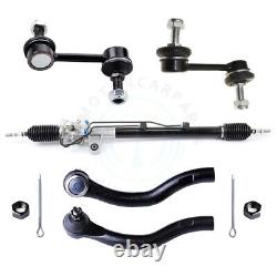 5x Fits 2004-08 Acura Tsx Power Steering Rack And Pinion Outer Tie Rod Sway Bar