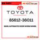 85612-36011 Toyota Genuine Gear, Automatic Door Worm Wheel 8561236011 New Oem