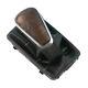 Ash Wood Automatic Car Gear Shift Knob with Leather Boot For Audi A6 C7 2016