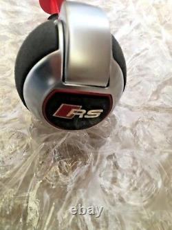 Audi RS4 RS3 RSQ3 RS5 RS6 TTRS RSQ5 DSG alcantara gear knob gear stick leather