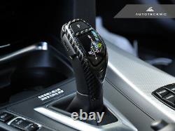 AutoTecknic BM-0197 Carbon Fiber Gear Selector Cover Fits BMW Sport Automatic