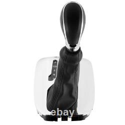Automatic Car Gear Shift Knob PU Leather Boot For Regal 2009-2014