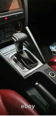 Automatic Gear Shift Knob + Gaiter Cover + Frame LHD For Audi A3 A4 A5 A6 Q5 Q7