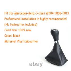 Automatic Gear Stick Shift Knob Shifter for Mercedes-Benz 2008-2013 C-class W204