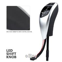 Automatic LED Gear Shift Knob Shifter Lever LH for E46 E60 E61 E63 E64 98-06