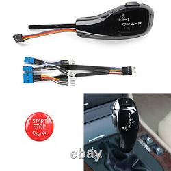Automatic LED Shift Knob Gear Shifter For BMW 3 Series E46 Convertible Black LHD