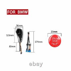 Automatic LED Shift Knob Gear Shifter For BMW 3 Series E46 Sedan Carbon Fiber