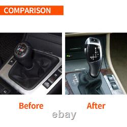Automatic LED Shift Knob Gear Shifter For BMW E82 E84 E87 E88 E89 E90 E91 silver