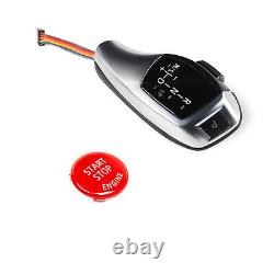 Automatic LED Shift Knob Gear Shifter For BMW E82 E84 E87 E88 E89 E90 E91 silver