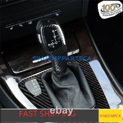 Automatic LED Shift Knob Gear Shifter For BMW E90 E91 E92 E93 Style Carbon Fiber