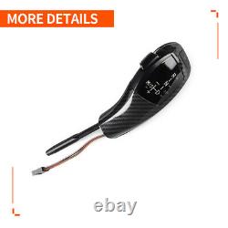 Automatic LED Shift Knob Gear Shifter For E46 E60 E61 E63 A+B Carbon Fiber New