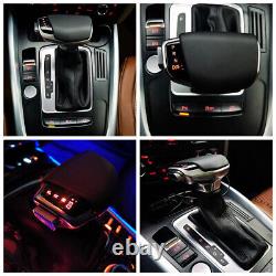 Automatic transmission Electronic LED Gear shift Knob+Gaiter For Audi 2012-18 A6
