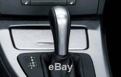 BMW 3 E93 Automatic Gear Shift Knob Lever Leather Chrome 7585524 NEW GENUINE