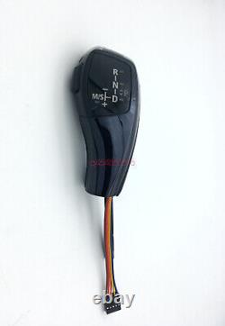 Black LHD Automatic LED Gear Shift Knob for BMW E39 E46 E53 E60 E63 E87 E90 E92