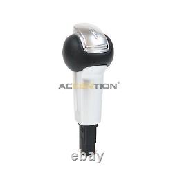 Black Leather Gear Shifter Gear Shift Knob For Ford Mustang 2015-2022