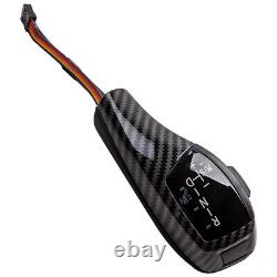 Car F30 Style Carbon Fiber LED Shift Knob Gear For BMW E92 E93 3 Series 2007-10