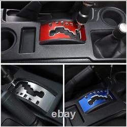 Car Gear Shift Cover Sticker Decal Auto Accessory For Toyota FJ Cruiser 2007 21