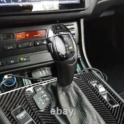 Carbon Fiber Automatic Gear Shift Knob fit For BMW 325 i320i 330i E46 1998-2005