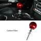 Carbon Fiber Console Gear Shift Knob Rod Trim For Ford Mustang Shelby 2015-2021