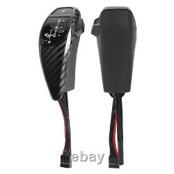 (Carbon Fiber)Gear Head Nappa + ABS Car RHD LED Shift Knob Automatic Gear