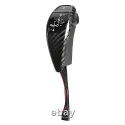 (Carbon Fiber)Gear Stick Shifter Car RHD LED Shift Knob Automatic Gear Shifter