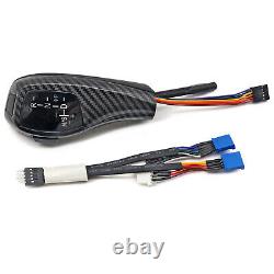 Carbon Fiber Style LED Shift Knob Gear Selector Upgrade for BMW E90 E92 E93 328i