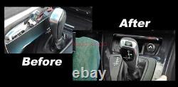 Carbon fiber LHD Automatic LED Gear Shift Knob for BMW E53 X5 2000-2009
