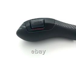 Carbon fiber LHD Automatic LED Gear Shift Knob for BMW E60 520i 523i 525i 530i