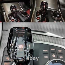 Crystal Gear Shift Knob Handle LOGO 3 For BMW 3 Series F30 F31 F34 F35 G20 G38