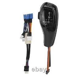 Electric LHD Automatic LED Gear Shift Knob For E46 E60 E61 F30 Style Gloss Black