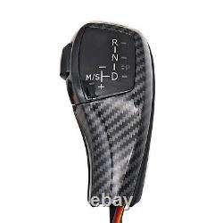 F30 Style Carbon Fiber Automatic LED Shift Knob Gear Shifter For BMW E90 E92 E93