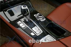 F30 Style LED Silver Gear Shift Knob Upgrade For BMW E81 E88 E89 E90 E91 E92 E93
