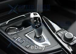 F30 Style LED Silver Gear Shift Knob Upgrade For BMW E81 E88 E89 E90 E91 E92 E93
