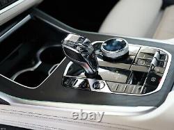 For BMW All Series X5 X6 X7G05G06G07 Mankaleilab Crystal Gear Shift Knob Logo X