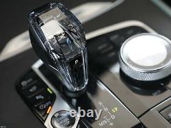 For BMW All SeriesX5 X6 E70 E71 04-12 Mankaleilab Crystal Gear Shift Knob Logo X