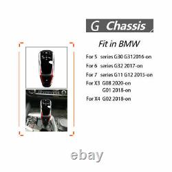 For BMW G30 G31 G32 G11 G08 G01 G024 LED Gear Shift Knob Selector Engine Upgrade