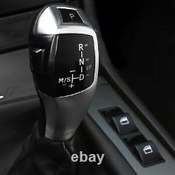 For BMW silver LHD Automatic LED Gear Shift knob 5 Series E61Pre-facelift 03-07