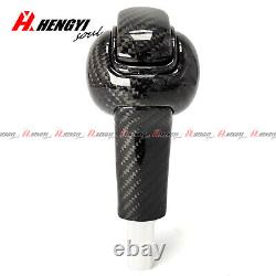 For Ford Mustang 2014-23 Real Carbon Fiber Gear Shift Knob Lever Stick Automatic