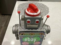 Gear Robot Tin Japan 1964 Horikowa Automatic Speed Control Rare 1st Version Nmib