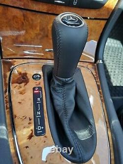 Gear Shift Knob + Boot FITS Mercedes Benz E-Class W211 W219 AT, Dark Grey