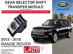 Genuine OEM New Land Range Rover TRANSFER CONTROL SHIFT GEAR SHIFTER LR072650