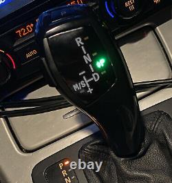 Gloss Black F30 Style LED Shift Knob Gear Selector Upgrade For BMW E90 E92 E93