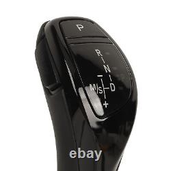 Glossy Black LED Shift Knob With One Click Start Button Automatic Gear Shift