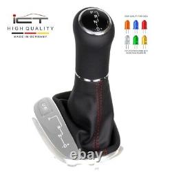 ICT Leather gear shift knob Mercedes W203 CL203 S203 Automatik LED thread red 41