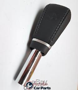 LEATHER GEAR KNOB BLACK AUTO NEW suits HOLDEN VE COMMODORE GENUINE OMEGA SS SV6
